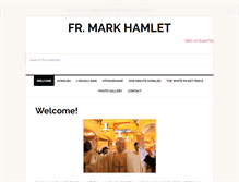 Tablet Screenshot of fathermarkhamlet.com